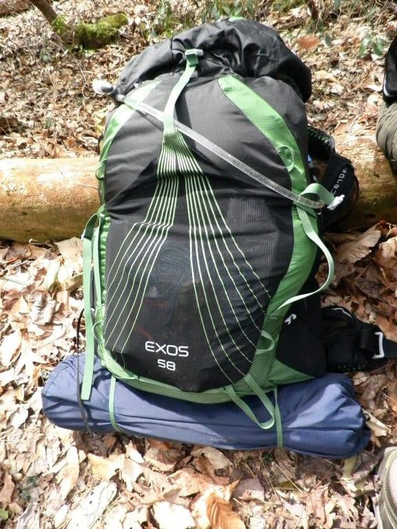 osprey exos 58 2017