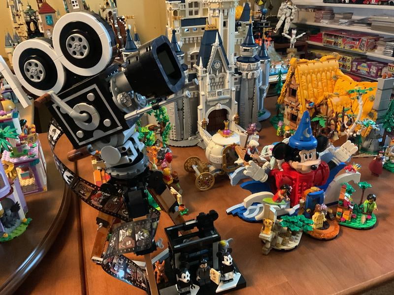 LEGO Ideas Magic of Disney Building Set, Collectible Display Model