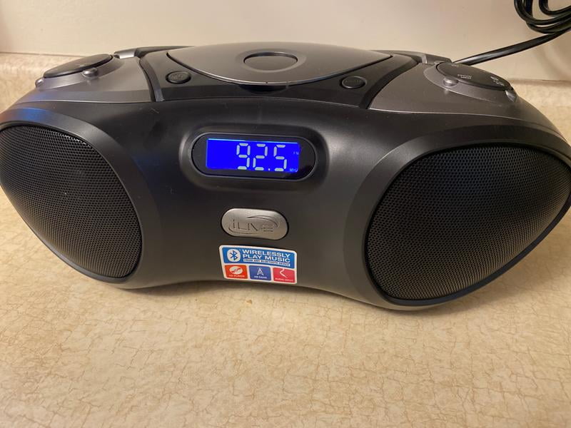 ilive bluetooth boombox