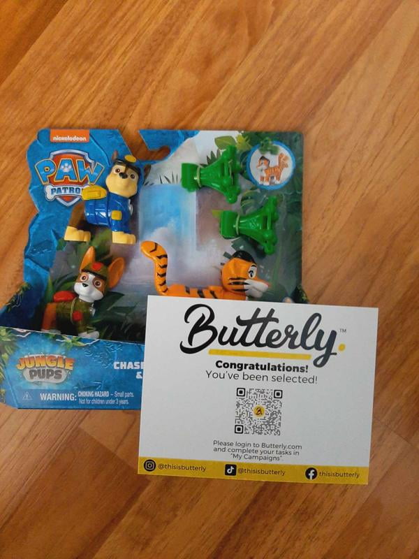 PAW PATROL JUNGLE Pups Transforms Chase Tiger Vehicle EUR 29,84 - DE