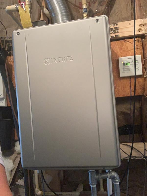 Noritz EZ111DV-LP 11.1GPM EZ Series Residential Liquid Propane High  Efficiency Indoor u0026 Outdoor Tankless Water Heater - Walmart.com