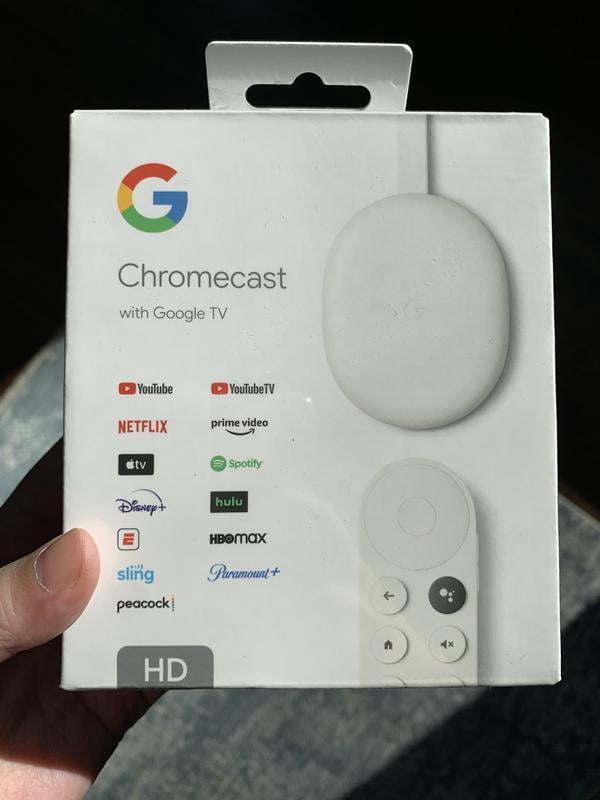 2 pack) Chromecast with Google TV (HD) - Streaming Device