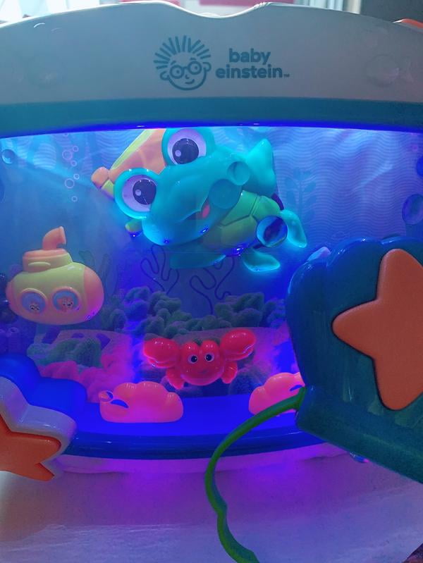 baby einstein musical turtle aquarium crib toy