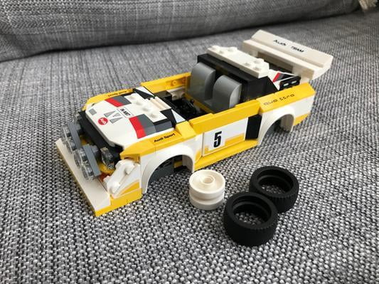 Customer reviews for LEGO Speed Champions 1985 Audi Sport quattro