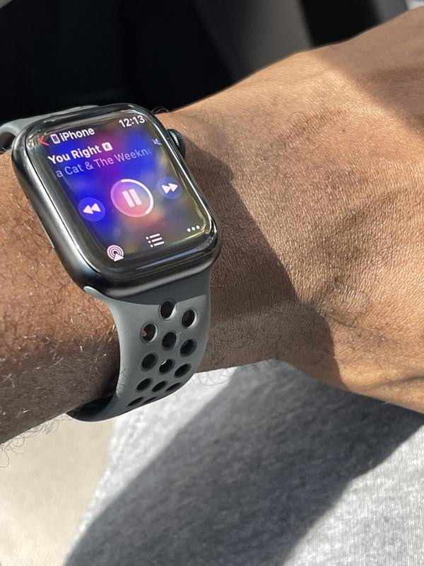 その他 Apple Watch - Apple Watch Nike Series 7 (GPS) - 41mm Apple Watch Nike SE GPS 44mm Space Gray Aluminum Case
