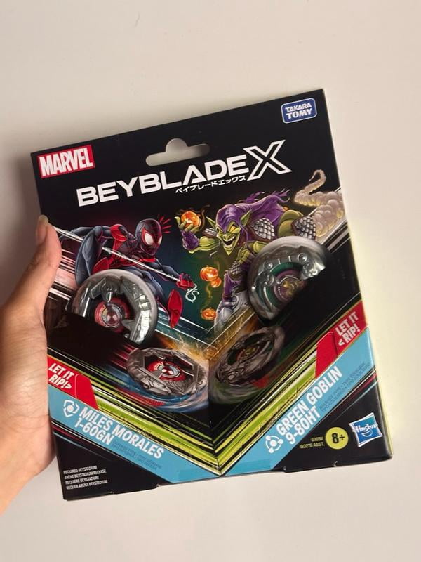 Customer reviews for Beyblade X Marvel Collab Spider-Man 3-60F Vs