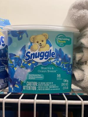 Snuggle In Wash Laundry Scent Boosters, Blue Iris & Ocean Breeze