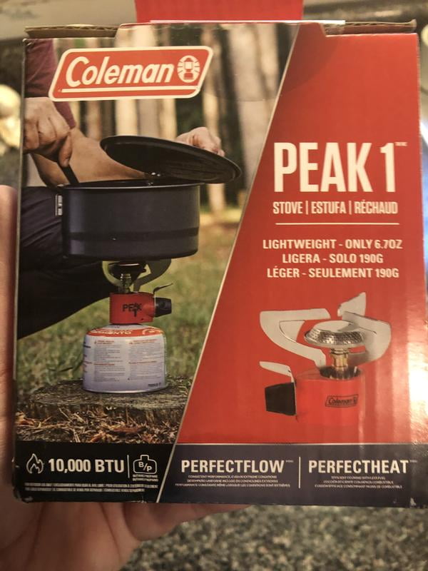 Coleman　 PEAK 1 Coleman Peak 1 Stove Reviews - Trailspace