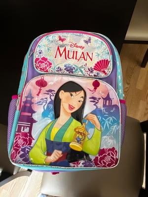 Disney Princess School Bookbag: Mulan Deluxe Large 16 display picture 1