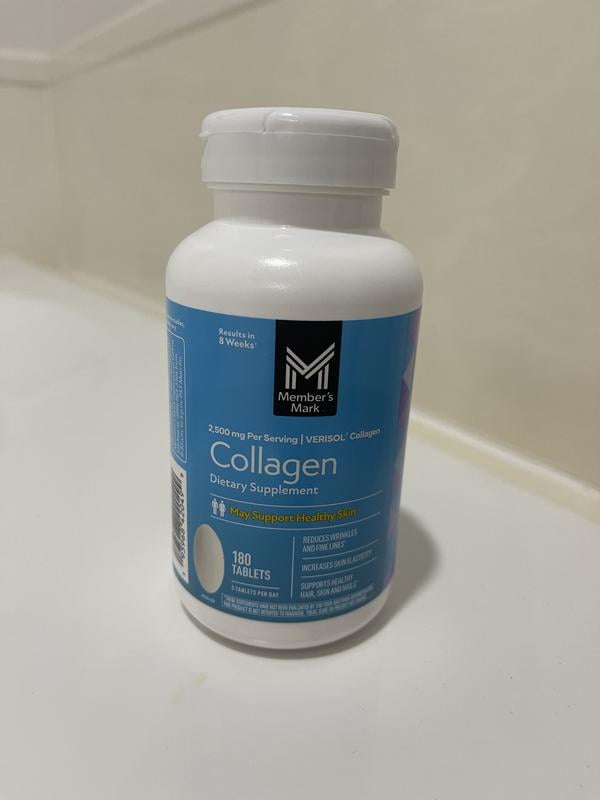 Customer reviews for Member's Mark VERISOL Collagen Tablets, 2500 mg, 180  ct.