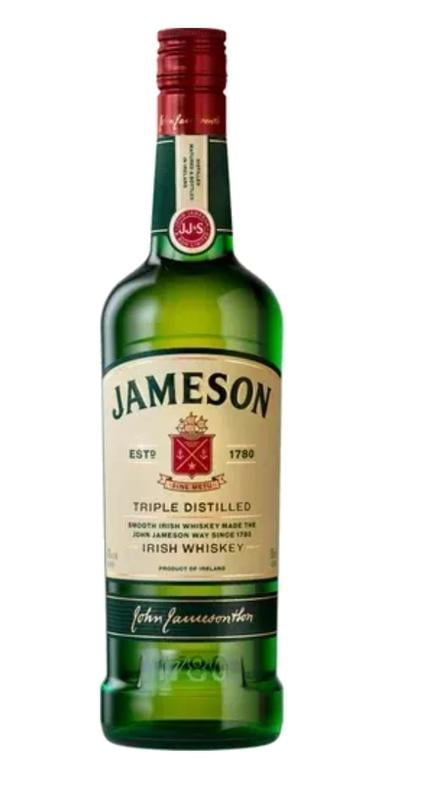 Jameson Irish Whiskey 50 ml Bottle with Triple Distilled