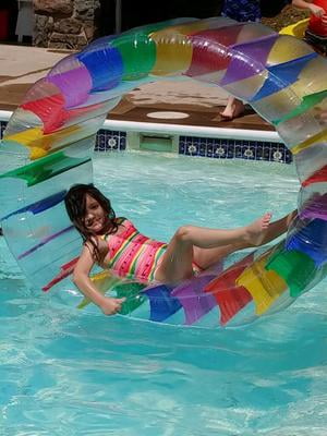 water wheel pool toy