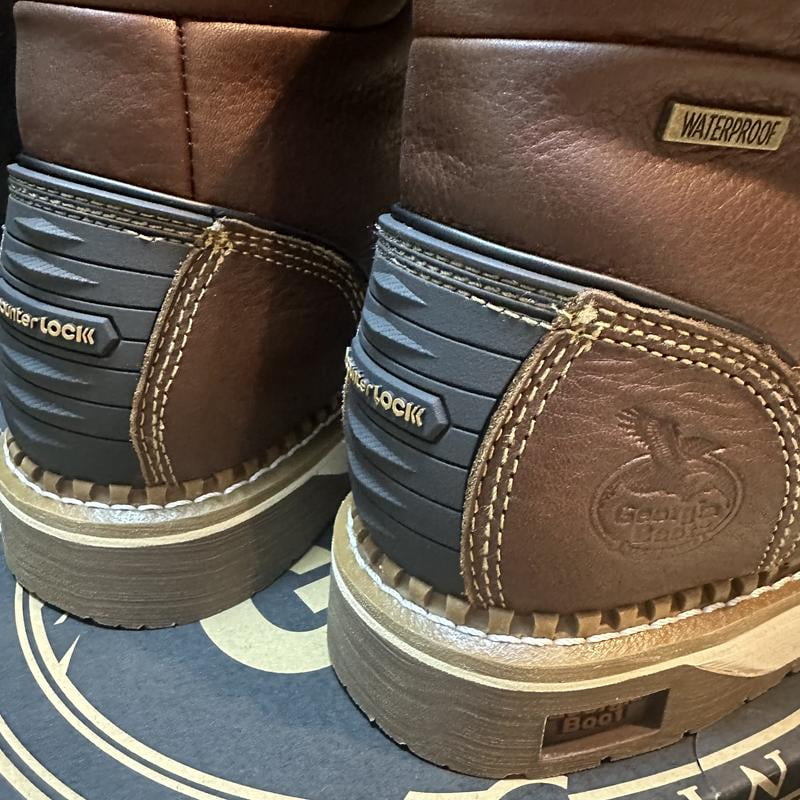 Stivali Da Lavoro Georgia Boot AMP LT Zeppa Impermeabili Pull On