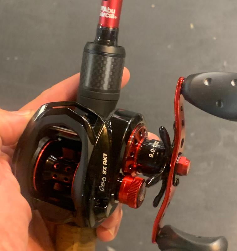 Abu Garcia Revo SX Low Profile Baitcast Reel, LP, Left-Hand