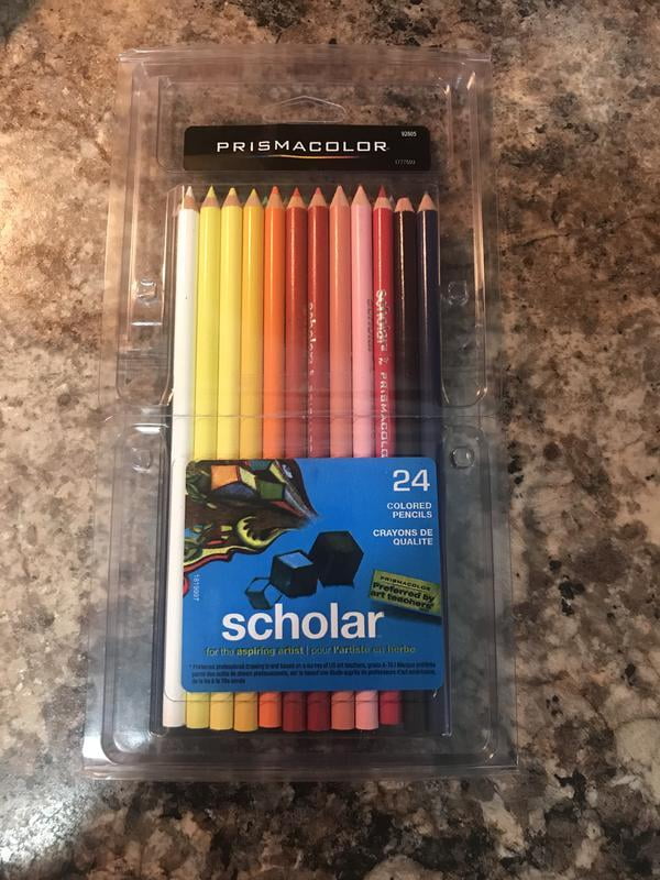 Prismacolor Colored Pencils Set, Assorted Colors, Pack of 24, Junior 4.0mm…