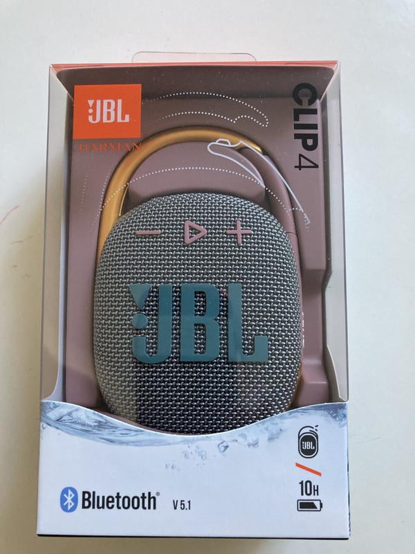 JBL, Portable Bluetooth Speaker, Clip 4, Waterproof Dustproof 10H