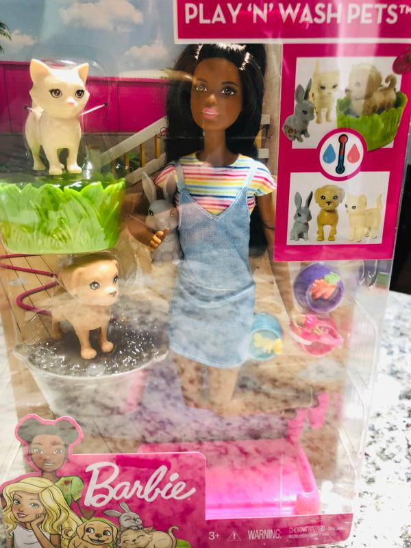 barbie pet wash