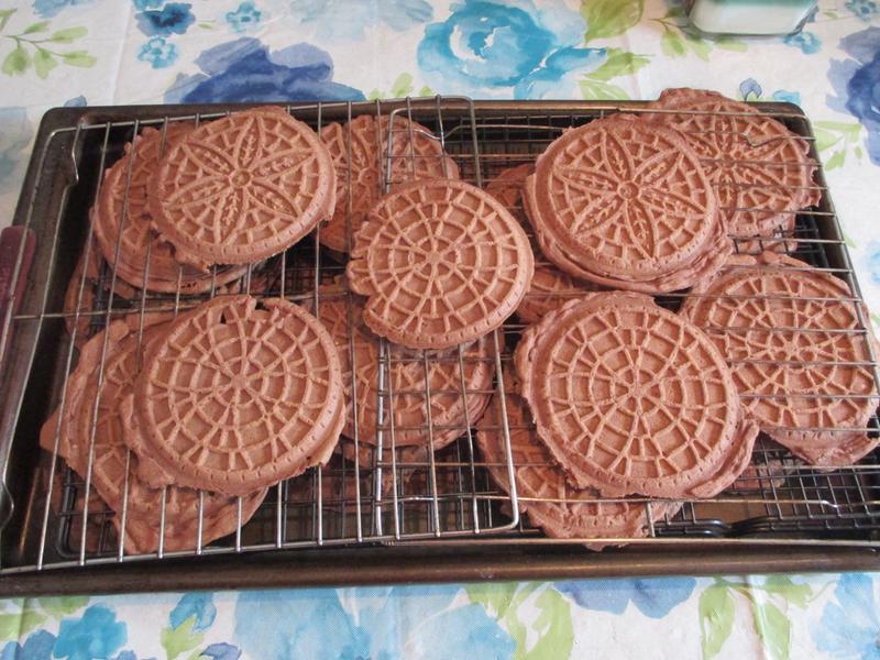 cuisinart pizzelle maker recipe