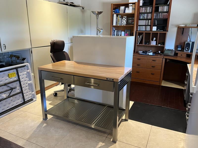 Customer reviews for Seville Classics Home Work Center Island