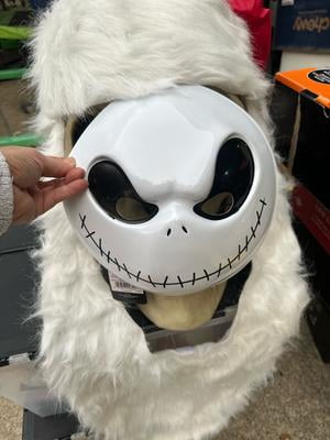 Masque Jack Skellington – The Nightmare Before Christmas – Costume Halloween Disguise – Homme Et Femme