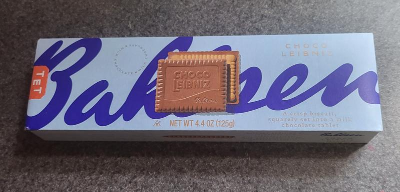 Bahlsen Butter Biscuits with Milk Chocolate, Fine European Cookies