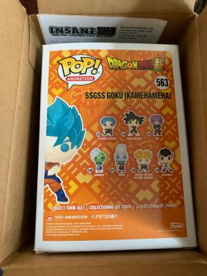 Pop! ssgss Goku Super Saiyajin Blue: Dragon Ball #668 Funko em Promoção na  Americanas