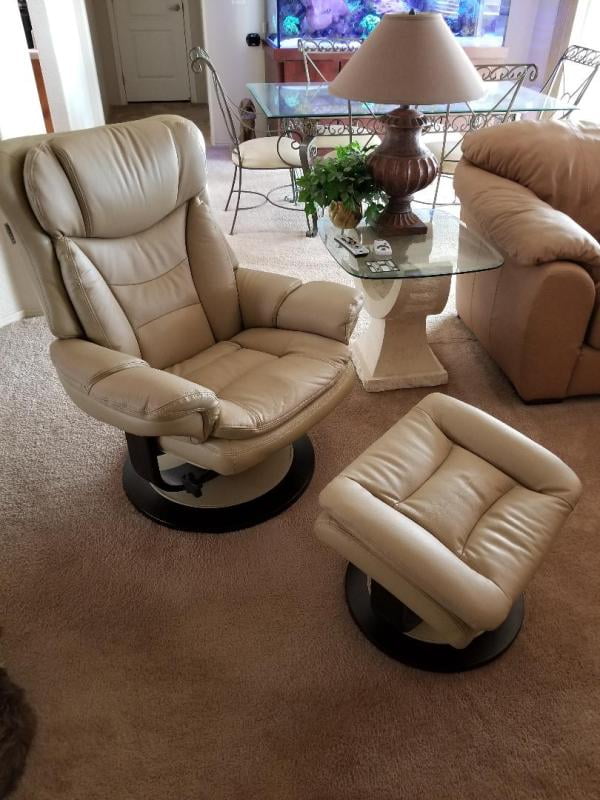 Barcalounger Roscoe Pedestal Reclining Chair Ottoman Walmart