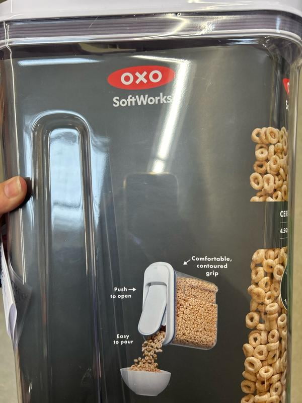 OXO Softworks POP Large Cereal Dispenser 4.5 Qt Airtight Storage