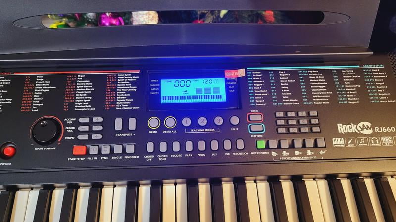 RockJam 61-Toetsen Toetsenbord Kit - Alles-in-één - Vergelijk