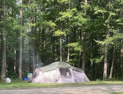 Ozark Trail 10-Person 3-Room Vacation Tent, with Shade