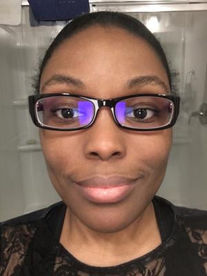 Baby Phat Women's BV227 Rectangular Prescription Eyeglasses with