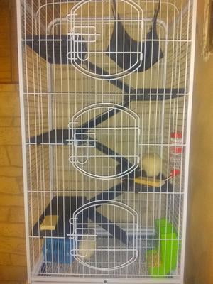 yaheetech level indoor rabbit cage