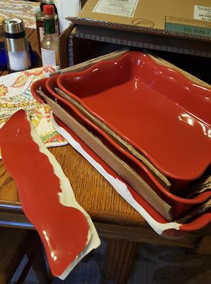 Better Homes & Gardens Ellie Rectangular Baking Dish, Set of 3, Multiple  Colors 