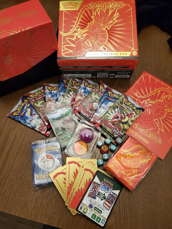Pokemon TCG: Scarlet & Violet Elite Trainer Box with Packs Pokemon TCG: Scarlet & Violet Elite Trainer Box with Packs