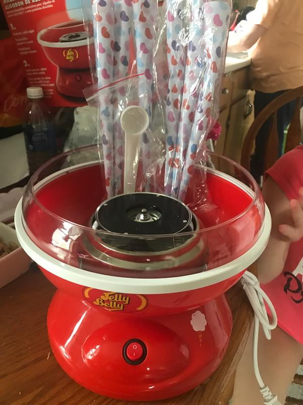 Jelly Belly Jb15897 Electric Cotton Candy Machine Red Walmart Com Walmart Com