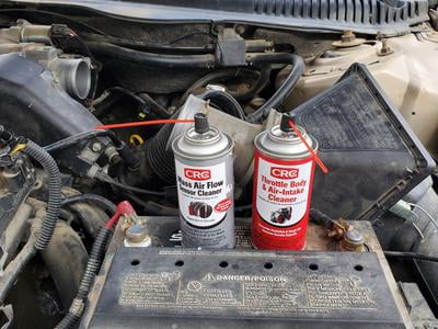 1 Kit CRC MAF /& Throttle Body Single-Use Twin Pack