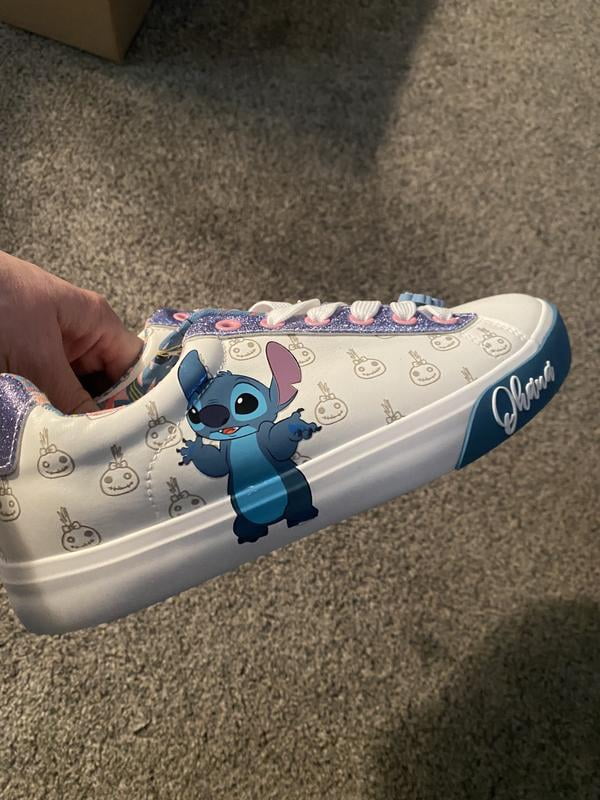 Disney - ❤︎❤︎❤︎ Disney Stitch Adults Low Top Lace-Up Sneakers, Sizes 6-11, Blue