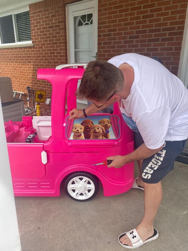 motorized barbie camper
