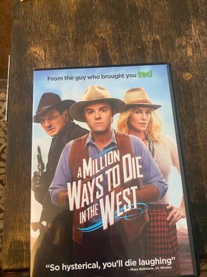 SDS, DVD, A Million Ways to Die in the West, MPAA R - Walmart.com
