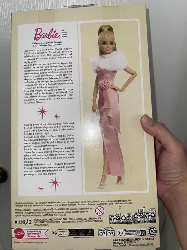 Barbie Classics Collection Enchanted Evening Pink Dress Doll - Walmart.com