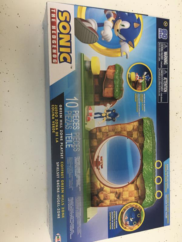 Sonic The Hedgehog Green Hill Zone Playset
