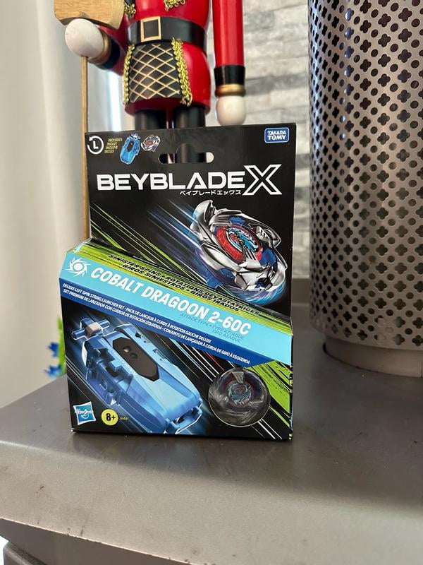 Hasbro HSBG1491 Beyblade X Deluxe Launcher & Top B Toys - Pack of
