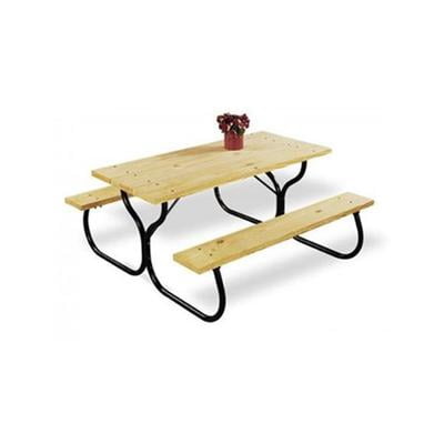 Jack Post Black Metal Picnic Table Frame Walmart Com Walmart Com