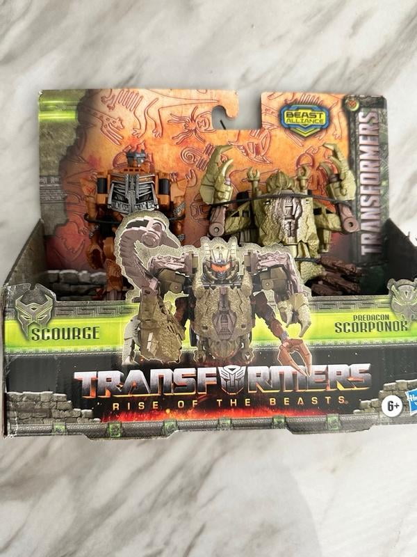 Transformers Beast Alliance: 2-Pack Scourge & Scorponok, Age