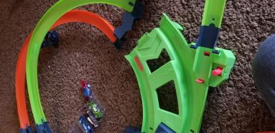 hot wheels colossal crash track set walmart