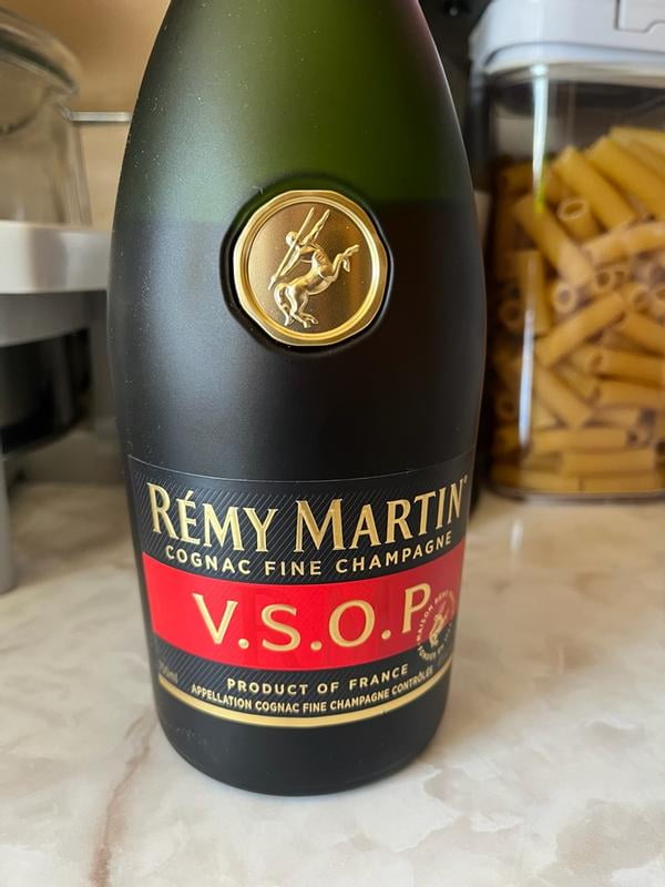 Remy Martin VSOP Cognac 750 ML, Glass Bottle, 40% ABV - Walmart.com
