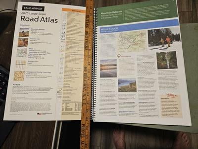 Rand McNally Large Scale 2025 Road Atlas, 10.79