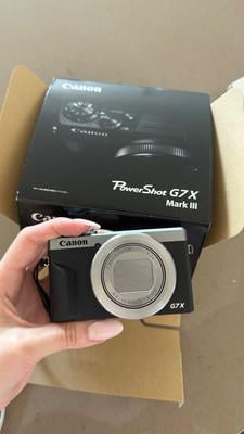 Canon PowerShot G7 X Mark III Point and Shoot Camera 20.1MP Black