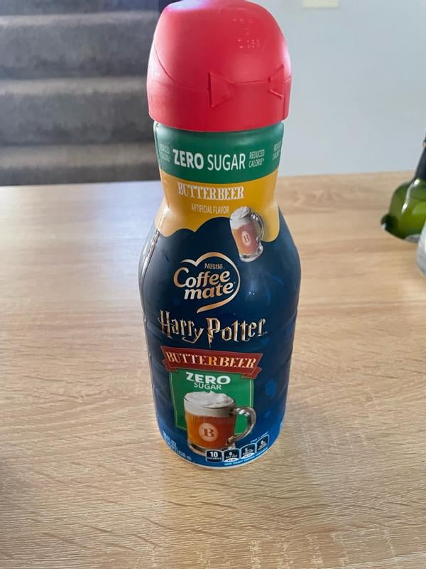 Coffee mate Harry Potter Butterbeer Zero Sugar Creamer, 28 fl oz