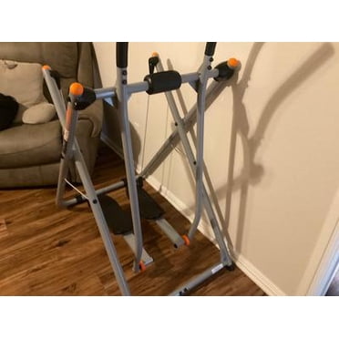 Gazelle Glider Elliptical Exercise Machine – Foldable Cardio Trainer For Home Gym